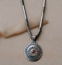 Load image into Gallery viewer, Hand Crafted Native American Reversable Necklace
