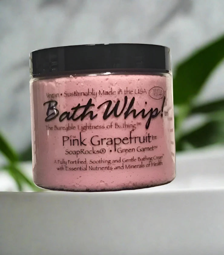T.S Pink Foaming Mineral Bath Whip Soap- Pink Grapefruit (Green Garnet