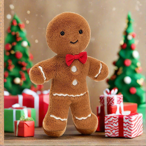 jellycat jolly gingerbread fred- large