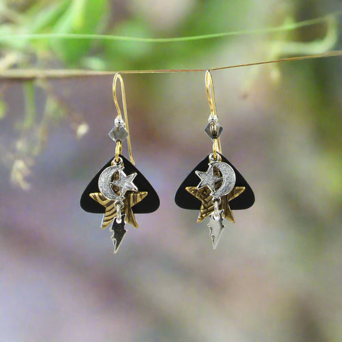 silver forest earrings- ne-1584