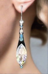 firefly jewelry elongated drop earring- 7638-ice