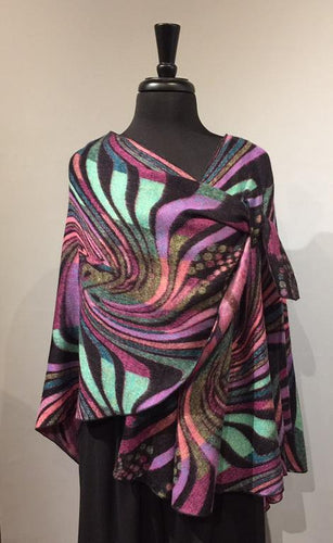 rapti fashion cashmere buckle shawl -#24