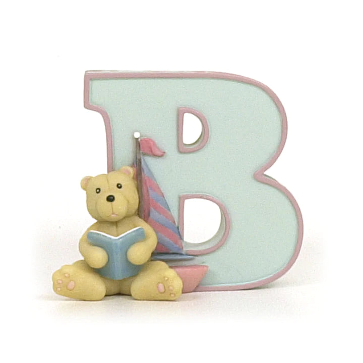 child to cherish alphabet letter b