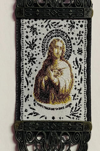 la nazar blessed virgin mary icon tapestry-medium