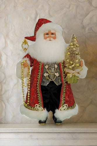 karen didion originals lighted traditional elegance santa