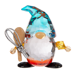 Ganz Crystal Expressions In The Kitchen Gnome Figurine- Whisk & Spoon