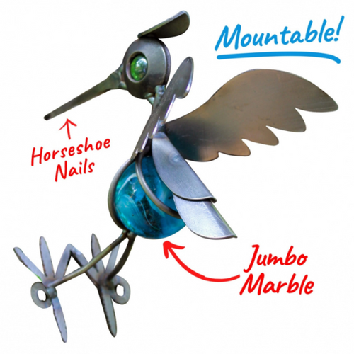 Yardbirds Jumbo Marble Woodpecker – Mountable Media 1 of 1