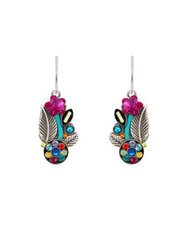 firefly jewelry botanical earrings-multicolor