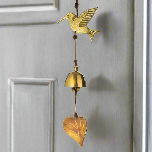 Dzi Handmade DOOR CHIME: HUMMINGBIRD