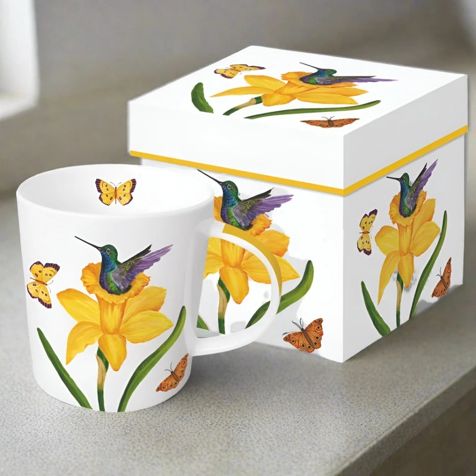 Paper Products Design Daffodil Nest Mug In Gift Box
