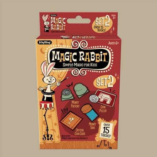 schylling toys magic rabbit assorted magic tricks-set 2