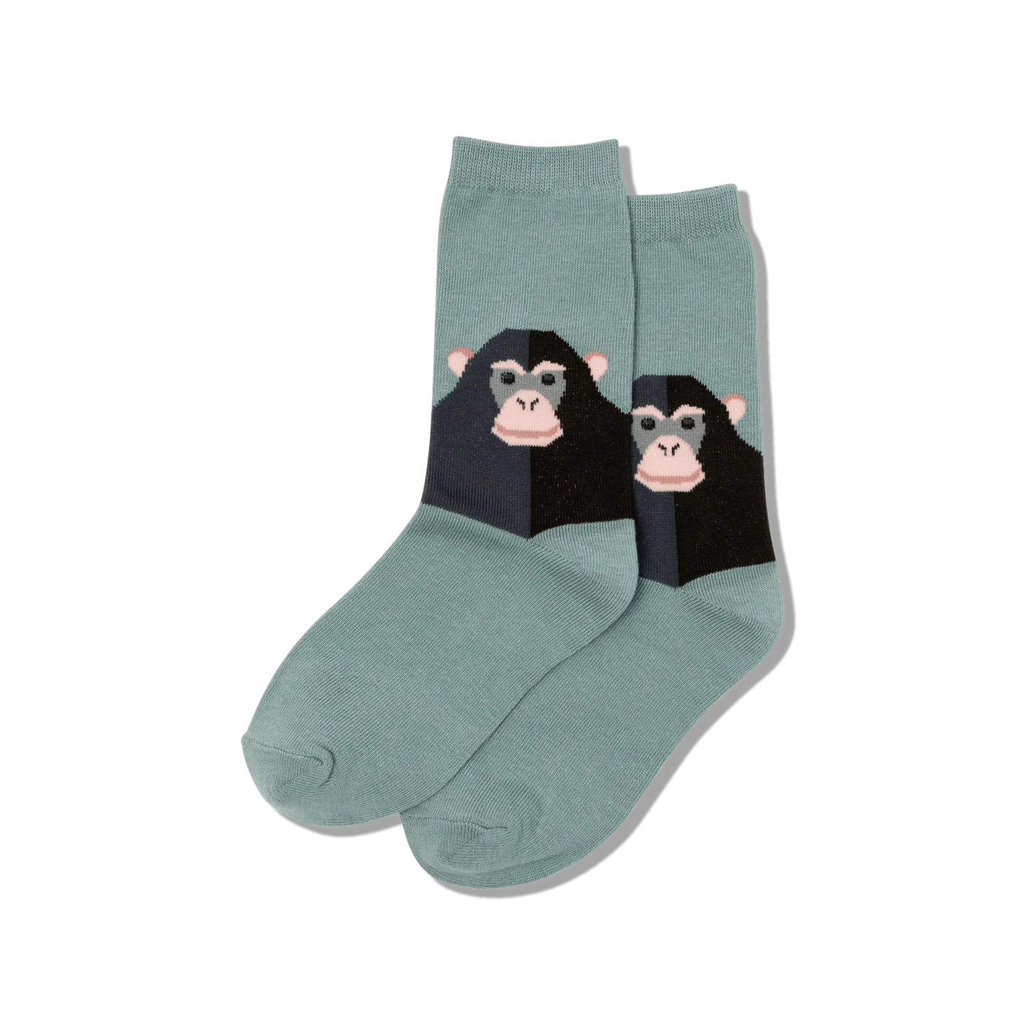 hotsox kid's monkey crew socks