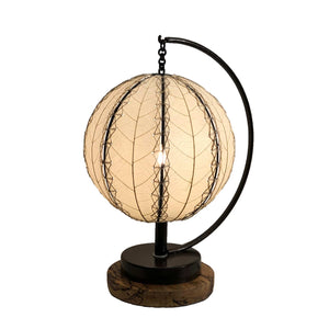 eangee home design pendulum orb table lamp - natural