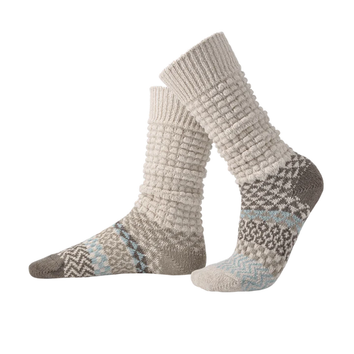 solmate socks fusion slouch socks - seashell