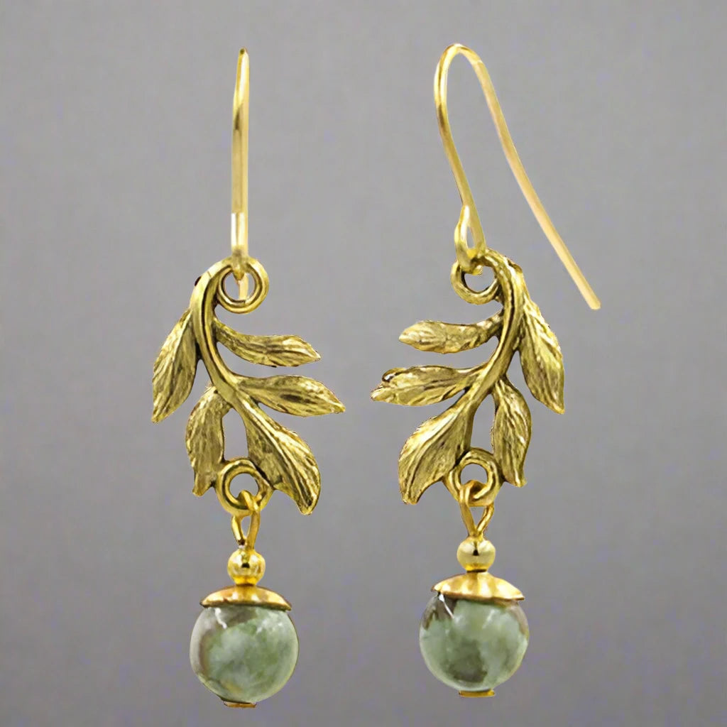 silver forest earrings ne-1993