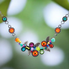 firefly jewelry petite scallop necklace- 8978-mc
