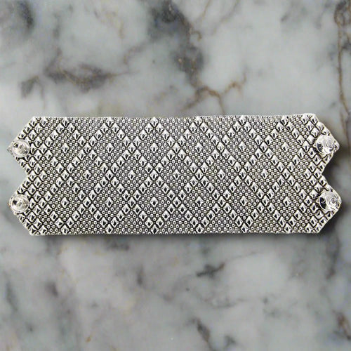 sg liquid metal b26-as antique silver bracelet by sergio gutierrez 3