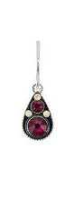 firefly jewelry petite drop earring-e89-ruby