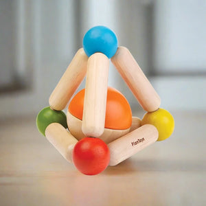 plan toys triangle clutching toy