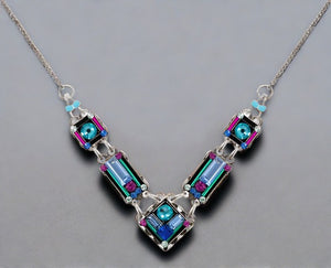 firefly jewelry architectural small necklace-light turquoise