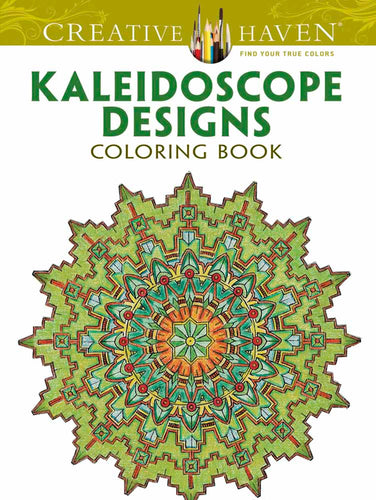 kaleidoscope designs coloring book