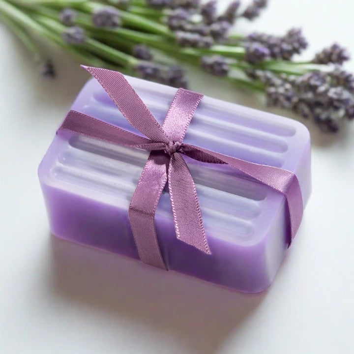 sonoma lavender lavender farmhouse guest soap in soft lilac color