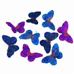 World Buyers Dark Royals Butterfly Garland 6x3.5x78”L