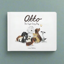 Load image into Gallery viewer, jellycat otto the loyal long dog book
