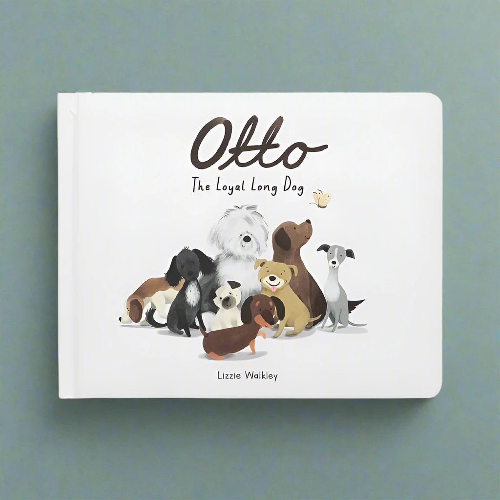 jellycat otto the loyal long dog book