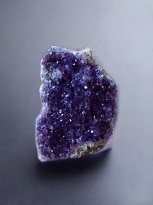 natural medium amethyst crystal