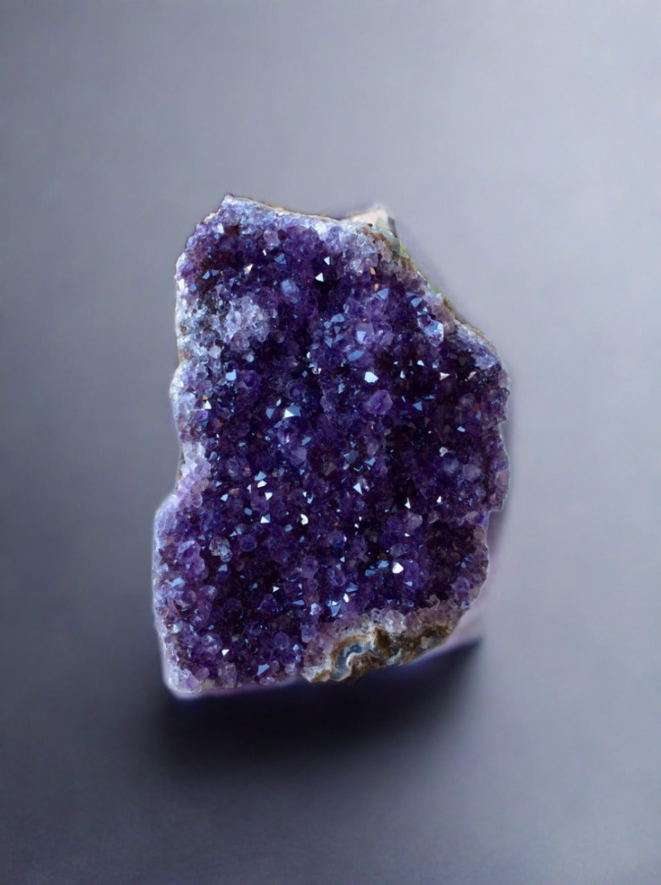 natural medium amethyst crystal