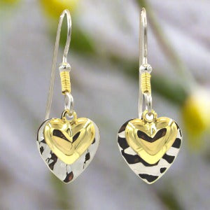 silver forest earrings- ne-1552