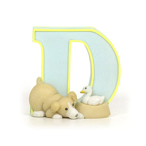 child to cherish alphabet letter d