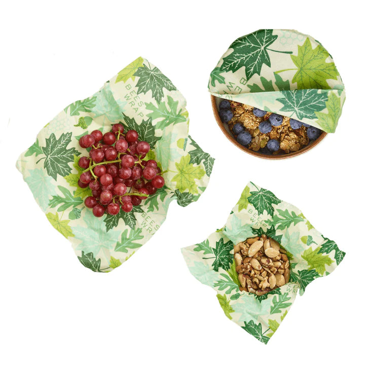 bee's wrap forest floor assorted 3 pack (s,m,l)