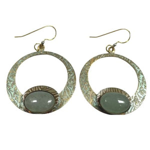 silver forest earrings ne-0805