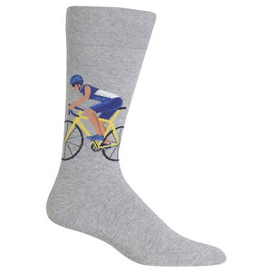 hot sox men's cyclist crew socks