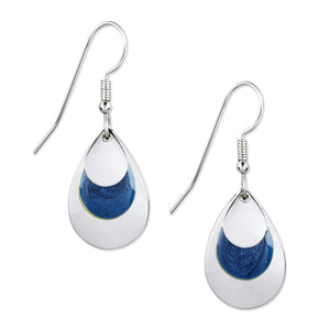 silver forest earrings e-7886e