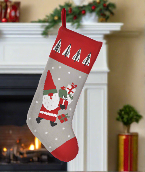 ganz gnome knit stocking