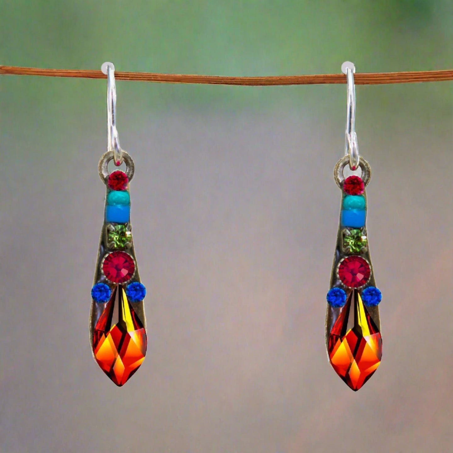 firefly jewelry gazelle small drop earring-multicolor