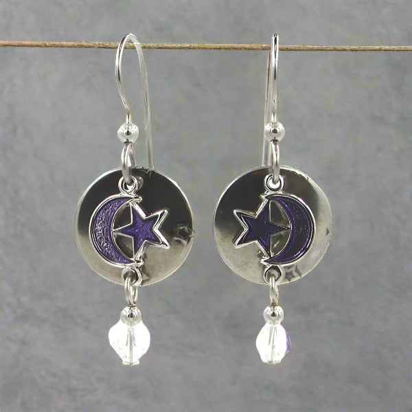 silver forest earrings ne-1723