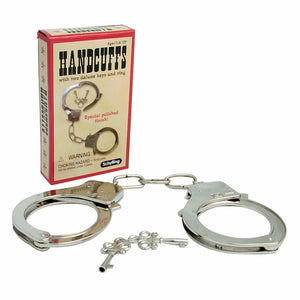 schylling toys metal hand cuffs with keys