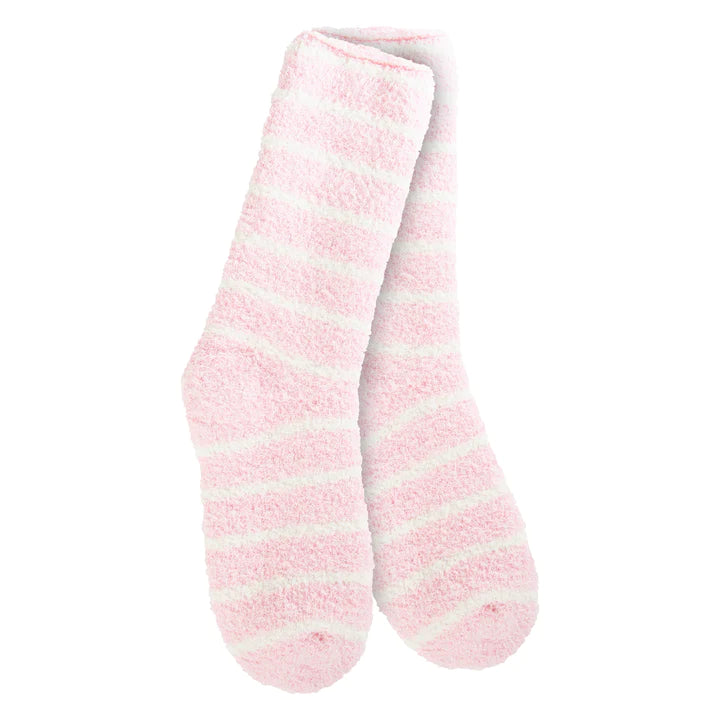crescent sock company knit pickin fireside crew-candy stripe