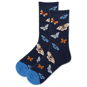 hotsox women's moth crew socks