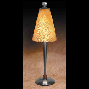 The Porcelain Garden Palm Fronds Contemporary Lamp