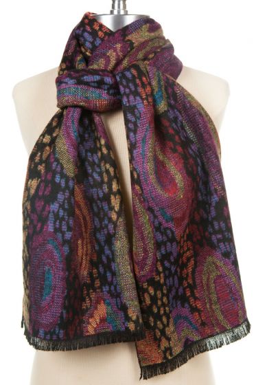 rapti fashion cashmere blend scarf psc-67