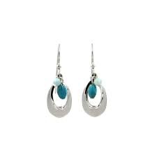 silver forest earrings ne-1666a