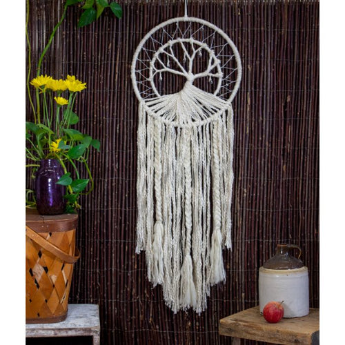 dzi handmade tree of life dream catcher