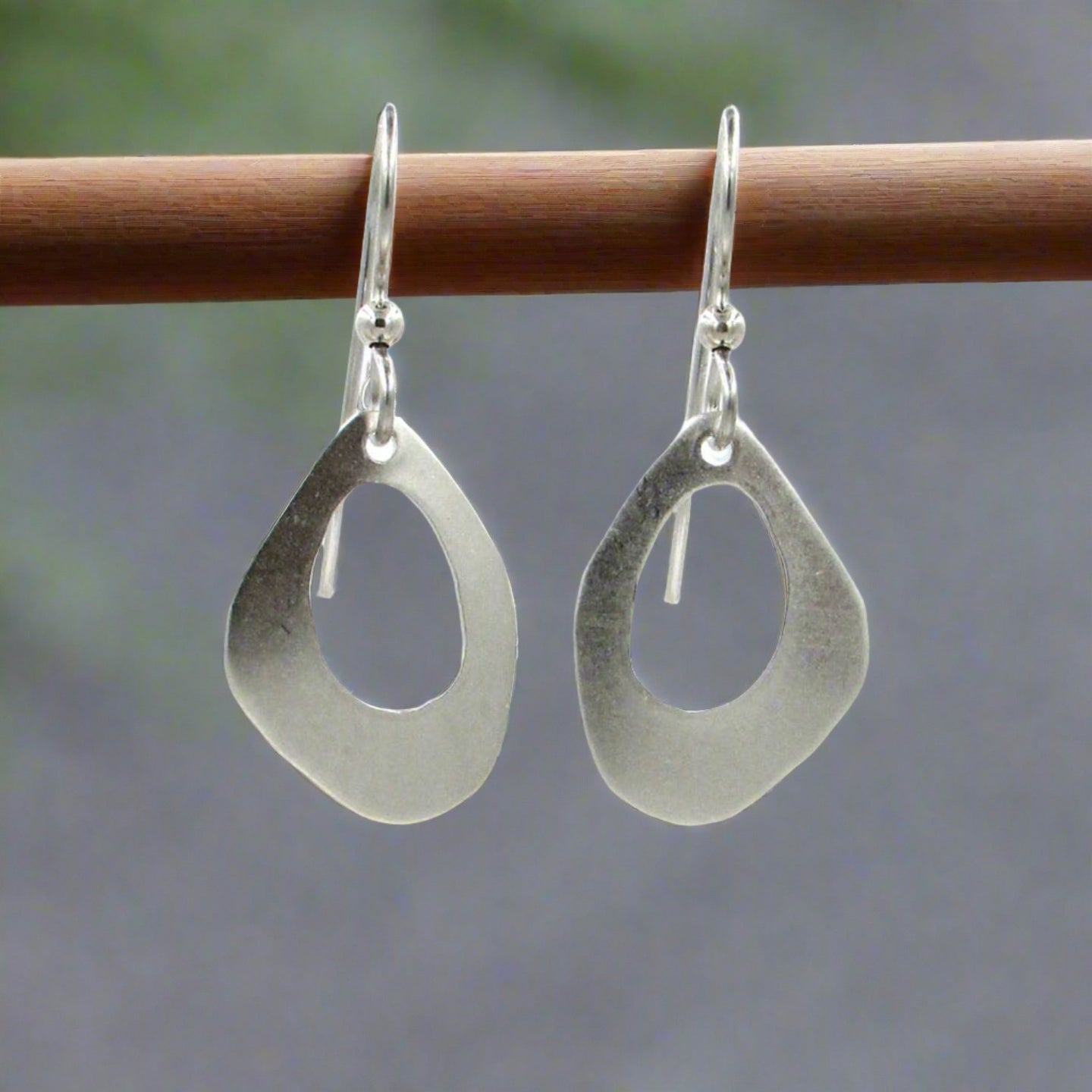 silver forest earrings- ne-1928