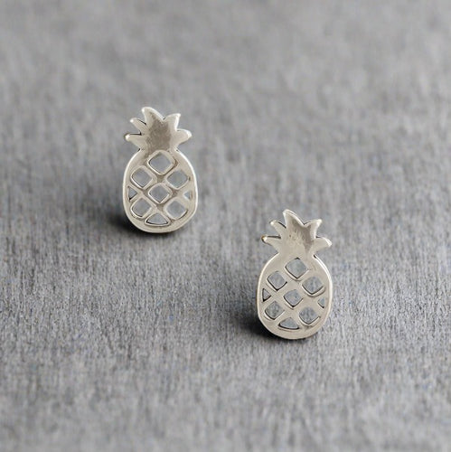 Tomas Earrings-Pineapple Posts