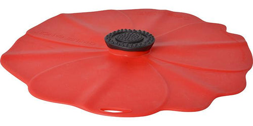 charles viancian silicone lid- poppy 13